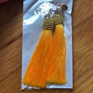 Yellow Dangle Earring